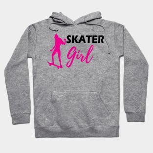 Skateboarder Girl - Skater Girl Hoodie
